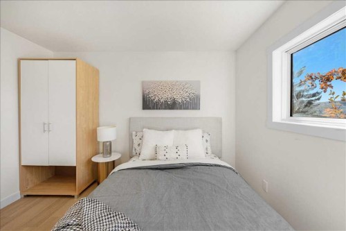 210 Erin Woods Circle Se, Calgary, AB - Indoor Photo Showing Bedroom