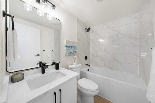 210 Erin Woods Circle Se, Calgary, AB - Indoor Photo Showing Bathroom