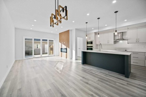 2217 42 Street Se, Calgary, AB - Indoor Photo Showing Kitchen With Upgraded Kitchen