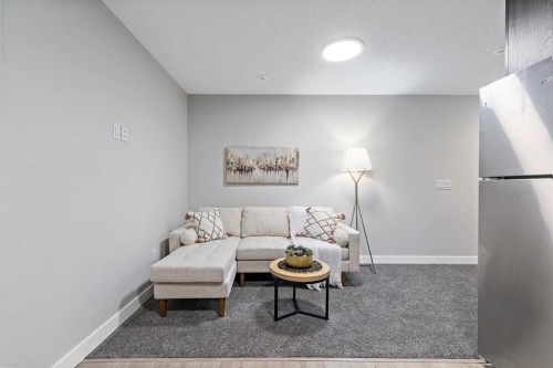 943 Legacy Circle Se, Calgary, AB - Indoor Photo Showing Living Room