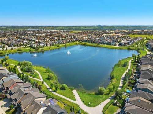 943 Legacy Circle Se, Calgary, AB - Outdoor With Body Of Water With View