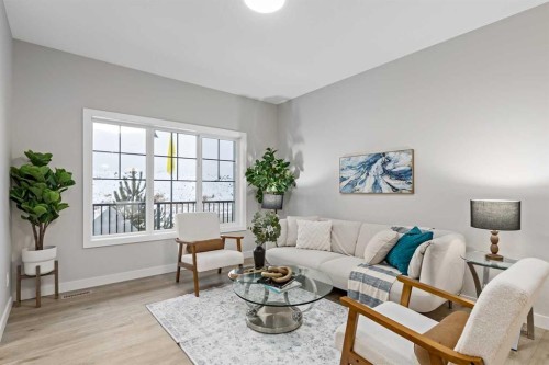 943 Legacy Circle Se, Calgary, AB - Indoor Photo Showing Living Room