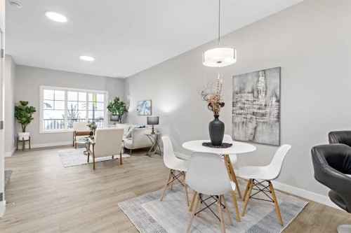 943 Legacy Circle Se, Calgary, AB - Indoor Photo Showing Dining Room