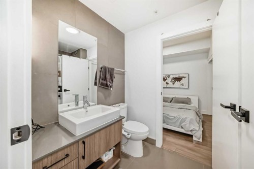 423-619 Confluence Way Se, Calgary, AB - Indoor Photo Showing Bathroom