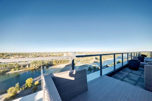 423-619 Confluence Way Se, Calgary, AB - Outdoor With Body Of Water With View