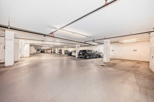 423-619 Confluence Way Se, Calgary, AB - Indoor Photo Showing Garage