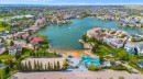 91 Coral Springs Boulevard Ne, Calgary, AB  - Outdoor With Body Of Water With View 