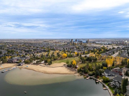 34-25 Auburn Meadows Avenue Se, Calgary, AB - Outdoor With Body Of Water With View