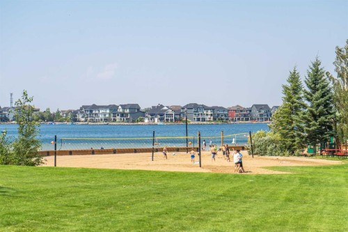 34-25 Auburn Meadows Avenue Se, Calgary, AB - Outdoor With Body Of Water With View