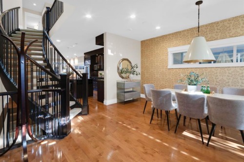 2046 49 Avenue Sw, Calgary, AB - Indoor Photo Showing Dining Room