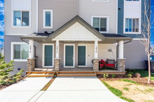 372 Canals Crossing Sw, Airdrie, AB - Outdoor With Facade