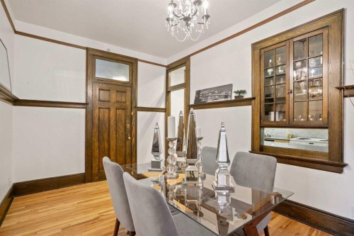 201-804 18 Avenue Sw, Calgary, AB - Indoor Photo Showing Dining Room