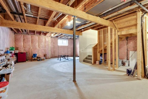 216 Creekstone Row Sw, Calgary, AB - Indoor Photo Showing Basement