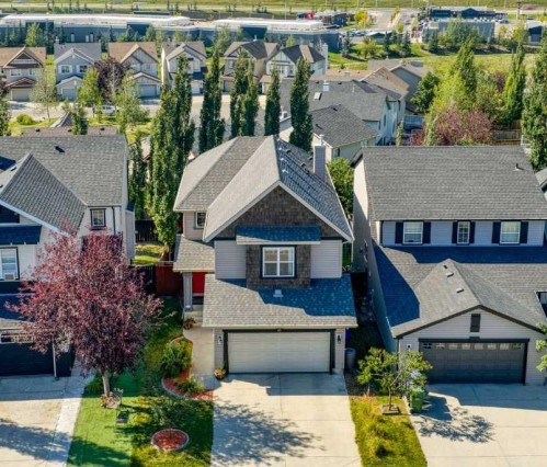 97 Evansbrooke Way Nw, Calgary, AB - Outdoor With Facade