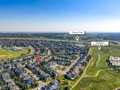 97 Evansbrooke Way Nw, Calgary, AB - Outdoor With View