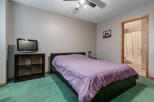 168 Mt Apex Green Se, Calgary, AB - Indoor Photo Showing Bedroom