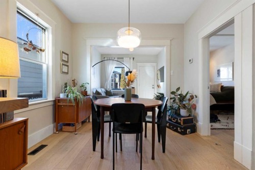 317 18 Avenue Nw, Calgary, AB - Indoor Photo Showing Dining Room