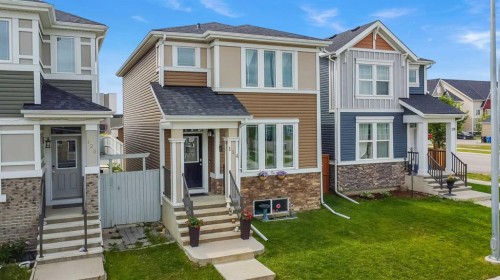 124 Red Embers Crescent Ne, Calgary, AB - Outdoor With Facade