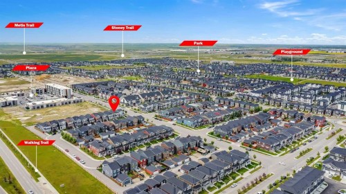 124 Red Embers Crescent Ne, Calgary, AB - Outdoor With View