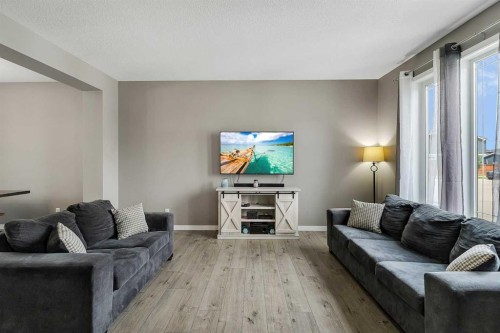 124 Red Embers Crescent Ne, Calgary, AB - Indoor Photo Showing Living Room