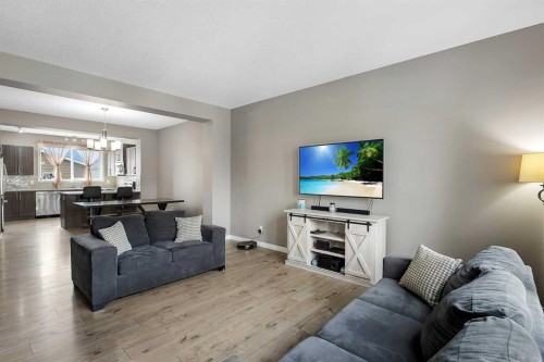 124 Red Embers Crescent Ne, Calgary, AB - Indoor Photo Showing Living Room