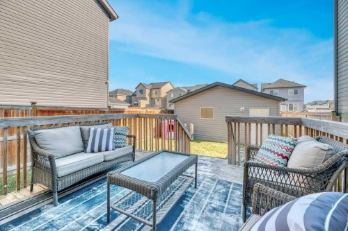 12 Skyview Point Crescent Ne, Calgary, AB - Outdoor With Deck Patio Veranda With Exterior