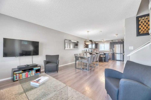 12 Skyview Point Crescent Ne, Calgary, AB - Indoor Photo Showing Living Room