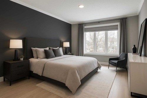 3224 Conrad Drive Nw, Calgary, AB - Indoor Photo Showing Bedroom
