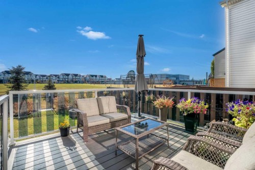 106 Copperstone Close Se, Calgary, AB - Outdoor With Deck Patio Veranda