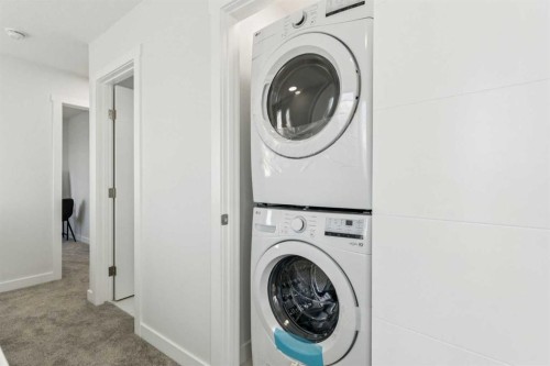 101-95 Saddlecrest Circle Ne, Calgary, AB - Indoor Photo Showing Laundry Room
