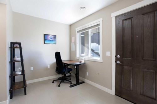 107 Evanston Manor Nw, Calgary, AB - Indoor Photo Showing Office