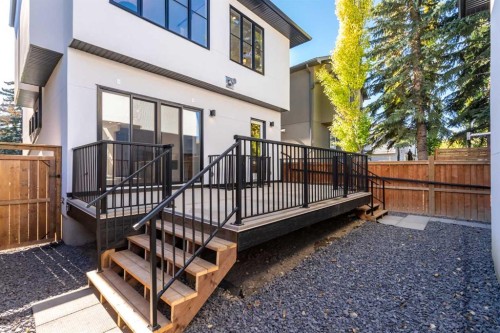 716 18 Avenue Nw, Calgary, AB - Outdoor With Deck Patio Veranda With Exterior