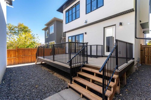 716 18 Avenue Nw, Calgary, AB - Outdoor With Deck Patio Veranda With Exterior