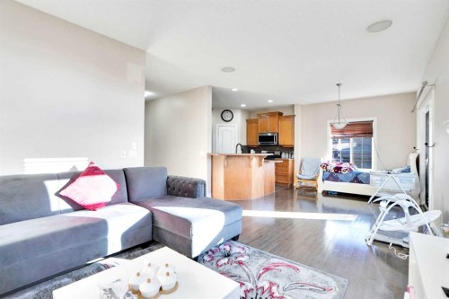 3 Saddleland Crescent Ne, Calgary, AB - Indoor Photo Showing Living Room