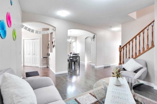 3 Saddleland Crescent Ne, Calgary, AB - Indoor Photo Showing Living Room