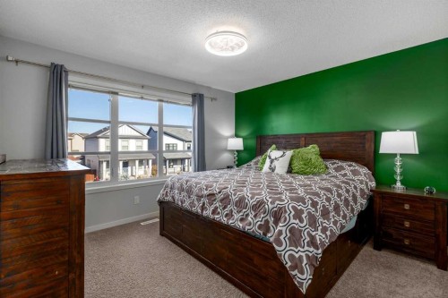 232 Copperpond Parade Se, Calgary, AB - Indoor Photo Showing Bedroom