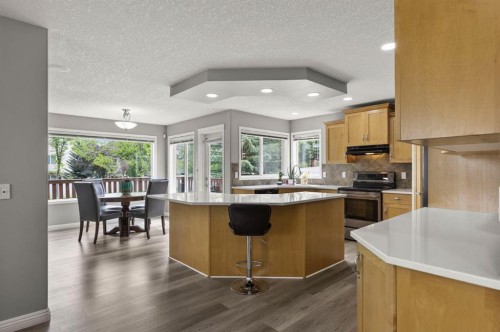 38 Simcoe Crescent Sw, Calgary, AB - Indoor Photo Showing Kitchen With Upgraded Kitchen