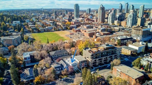 3-1921 5 Street Sw, Calgary, AB - Outdoor With View