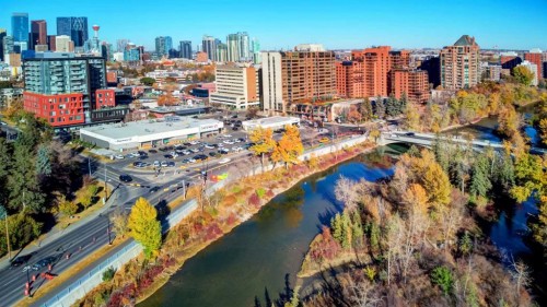 3-1921 5 Street Sw, Calgary, AB - Outdoor With View