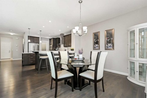 154 Masters Point Se, Calgary, AB - Indoor Photo Showing Dining Room