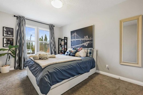 154 Masters Point Se, Calgary, AB - Indoor Photo Showing Bedroom