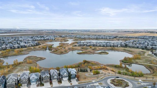 154 Masters Point Se, Calgary, AB - Outdoor With Body Of Water With View
