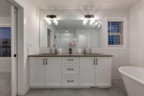 108 Harmony Circle, Rural Rocky View County, AB - Indoor Photo Showing Bathroom