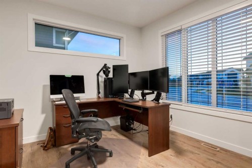 108 Harmony Circle, Rural Rocky View County, AB - Indoor Photo Showing Office
