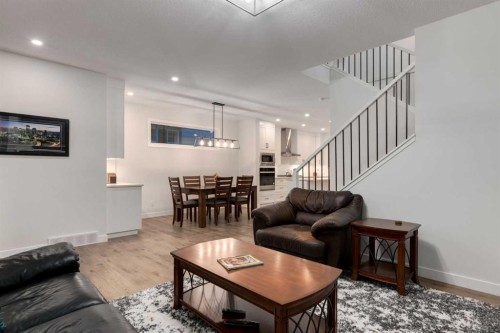 108 Harmony Circle, Rural Rocky View County, AB - Indoor Photo Showing Living Room