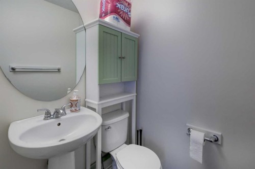 136 Evansborough Way Nw, Calgary, AB - Indoor Photo Showing Bathroom