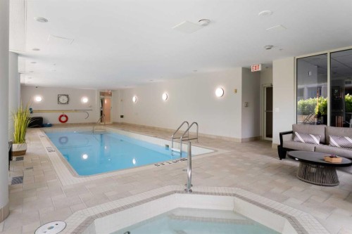 501-837 2 Avenue Sw, Calgary, AB - Indoor Photo Showing Other Room With In Ground Pool