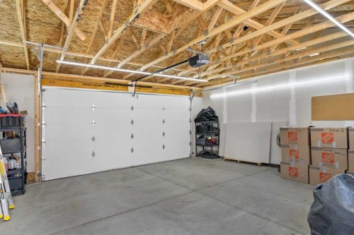 210 Cranberry Place Se, Calgary, AB - Indoor Photo Showing Garage