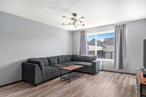 210 Cranberry Place Se, Calgary, AB - Indoor Photo Showing Living Room