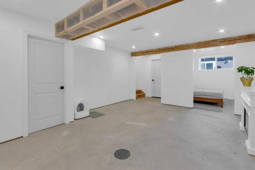 374 Sundown Road, Cochrane, AB - Indoor Photo Showing Basement